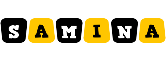 samina boots logo