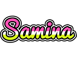 samina candies logo
