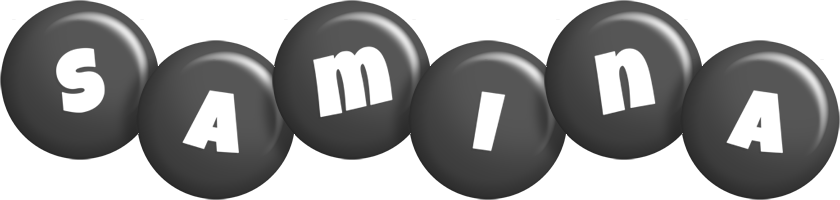 samina candy-black logo