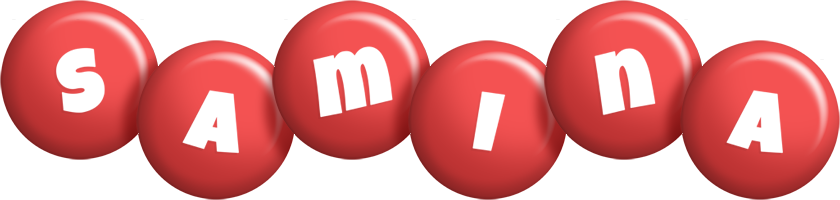 samina candy-red logo