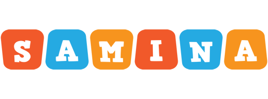 samina comics logo