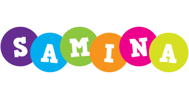 samina happy logo