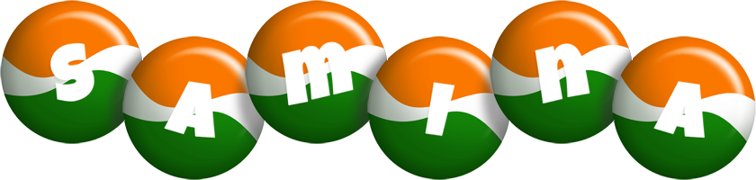 samina india logo