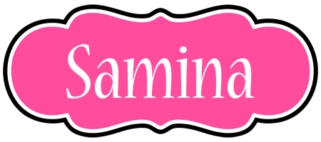 samina invitation logo