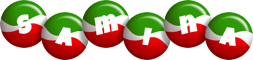 samina italy logo