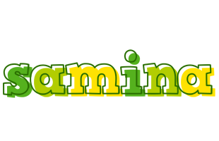 samina juice logo