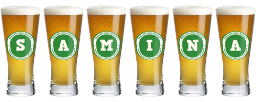 samina lager logo