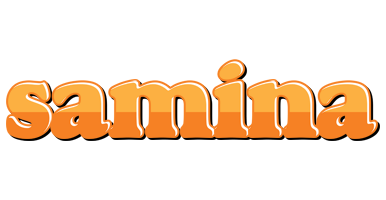 samina orange logo