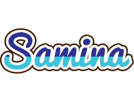 samina raining logo
