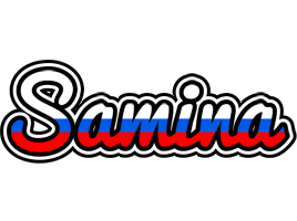 samina russia logo