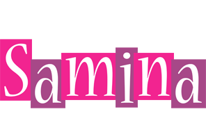 samina whine logo