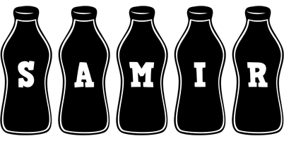 samir bottle logo