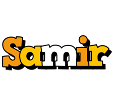 samir cartoon logo