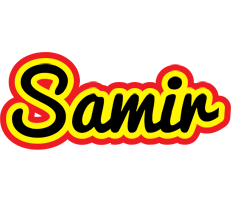 samir flaming logo