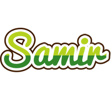 samir golfing logo