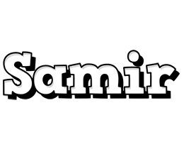 samir snowing logo