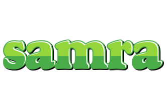 samra apple logo