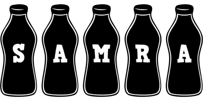 samra bottle logo