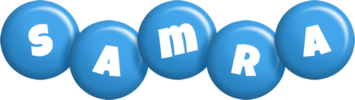 samra candy-blue logo