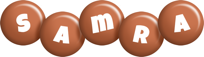 samra candy-brown logo