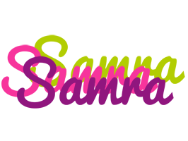samra flowers logo