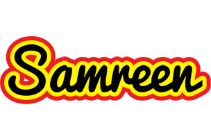 samreen flaming logo