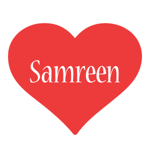 samreen love logo