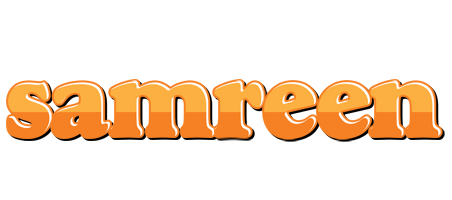 samreen orange logo