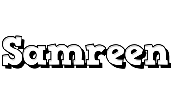 samreen snowing logo