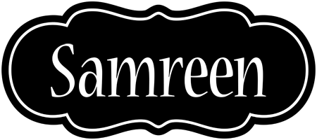 samreen welcome logo