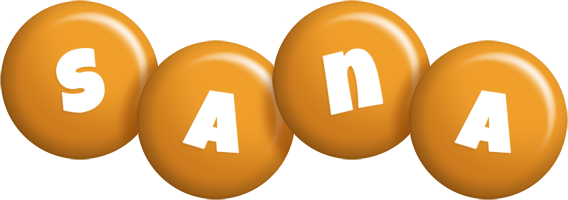 sana candy-orange logo