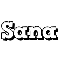 sana snowing logo
