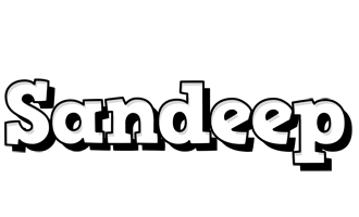 sandeep snowing logo