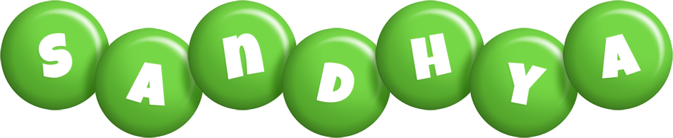sandhya candy-green logo