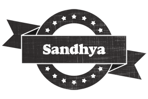 sandhya grunge logo