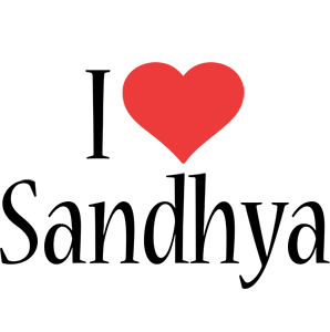 sandhya i-love logo