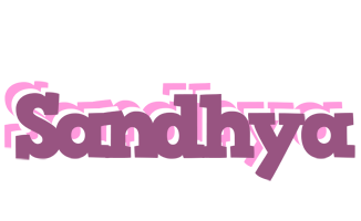 sandhya relaxing logo