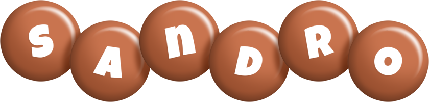 sandro candy-brown logo