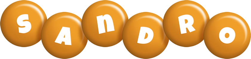 sandro candy-orange logo