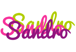 sandro flowers logo
