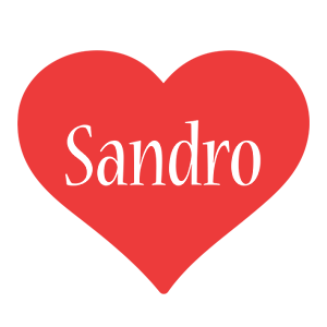 sandro love logo
