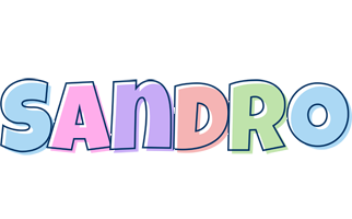 sandro pastel logo