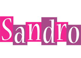 sandro whine logo