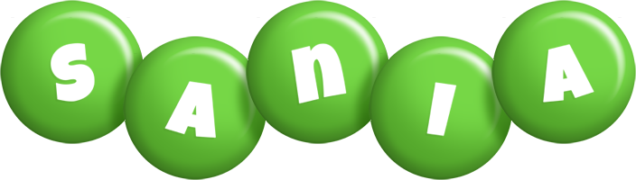 sania candy-green logo