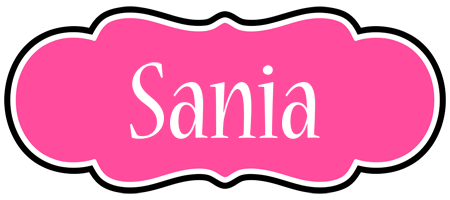 sania invitation logo