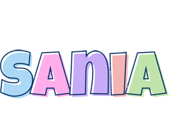 sania pastel logo