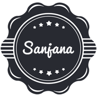sanjana badge logo