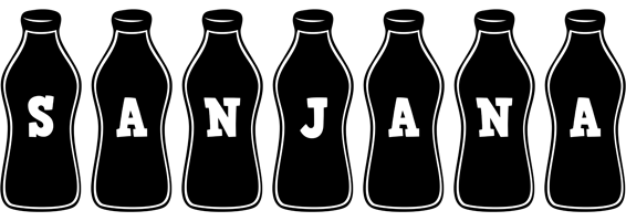sanjana bottle logo