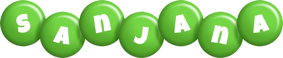 sanjana candy-green logo