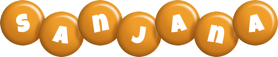 sanjana candy-orange logo